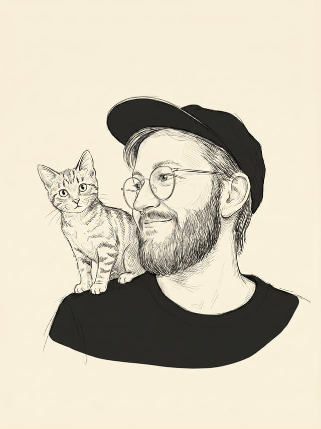 Noah Himmelsbach – illustriertes Porträt